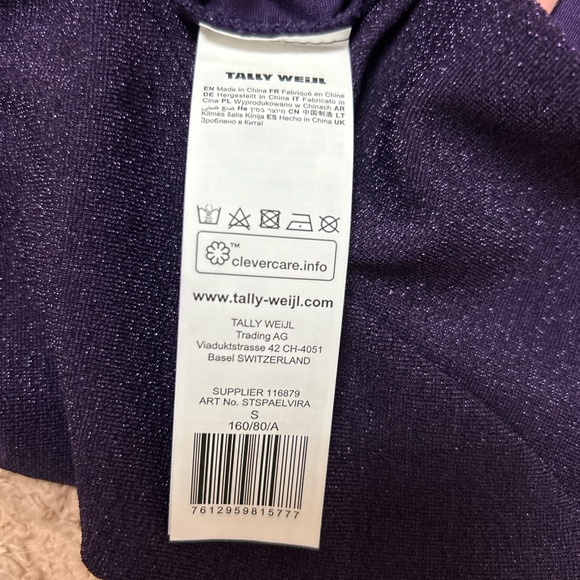 Purple sparkly top - Picture 3 of 5